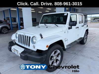 2016 Jeep Wrangler Unlimited Sahara