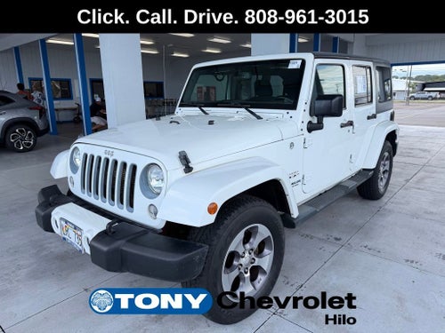 2016 Jeep Wrangler Unlimited Sahara