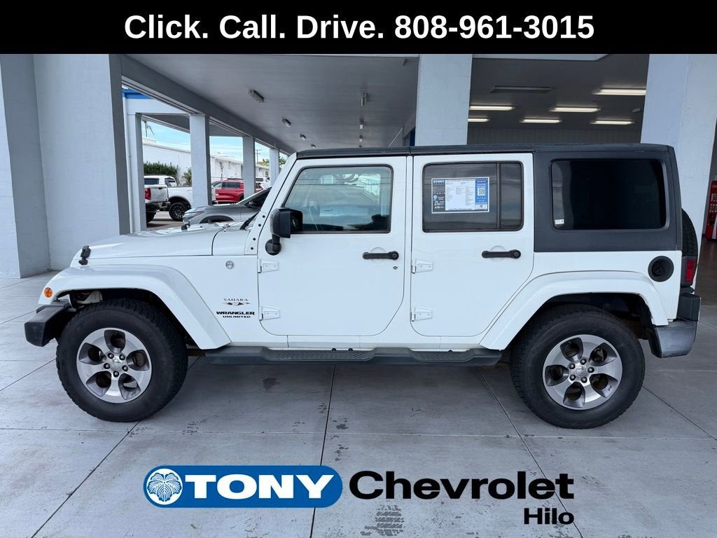 2016 Jeep Wrangler Unlimited Sahara