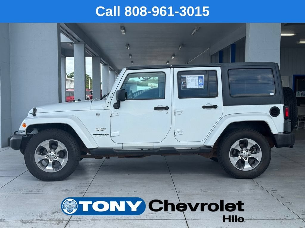 2016 Jeep Wrangler Unlimited Sahara