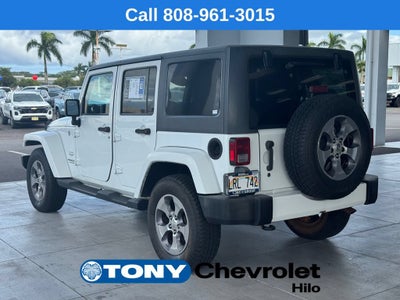 2016 Jeep Wrangler Unlimited Sahara