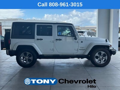 2016 Jeep Wrangler Unlimited Sahara