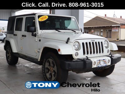 2016 Jeep Wrangler Unlimited Sahara