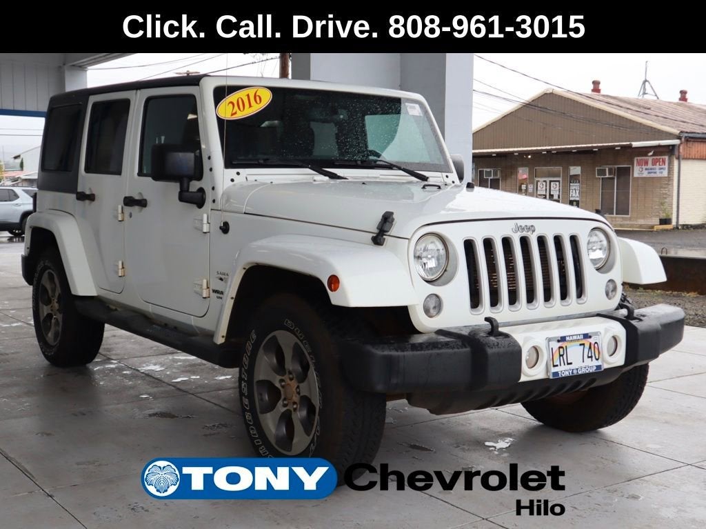 2016 Jeep Wrangler Unlimited Sahara