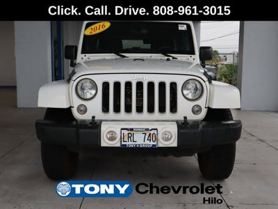 2016 Jeep Wrangler Unlimited Sahara