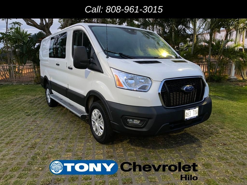2022 Ford Transit Cargo Van T-250 130" Low Rf 9070 GVWR RWD