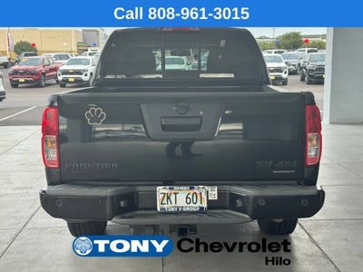2020 Nissan Frontier Crew Cab SV 4x4