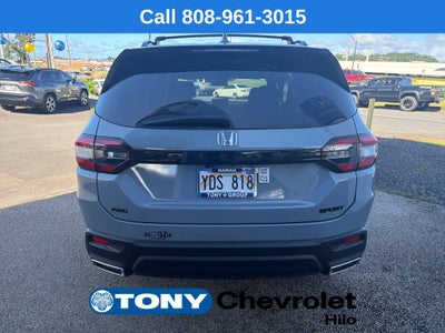 2025 Honda Pilot Sport