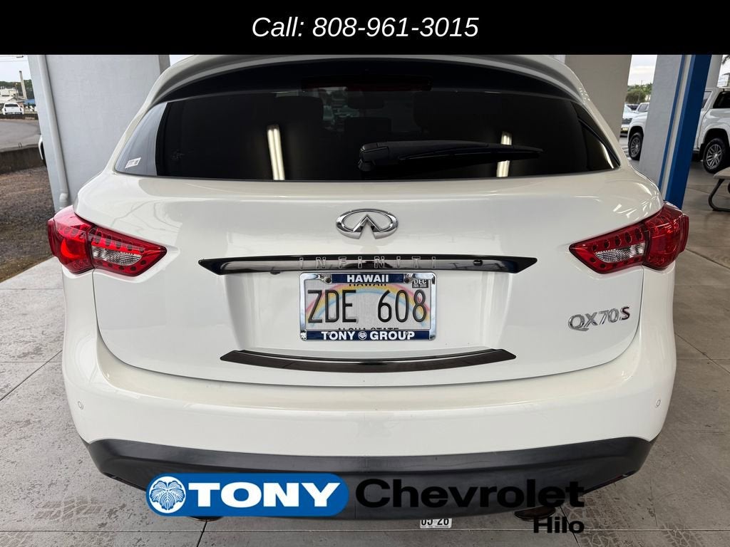 2015 INFINITI QX70 RWD 4dr